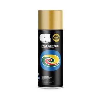 Aerosoolvärv Fast Acrylic Gold R308, läikiv 400ml