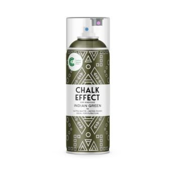 Spray Paint CHALK EFFECT No18 Indian Green, matt, 400ml