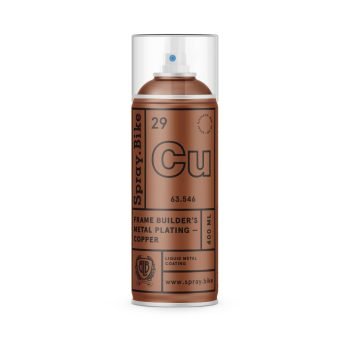 SPRAY.BIKE Aerosoolvärv, vask FRAME & BUILDER'S METAL PLATING - COPPER 400ml