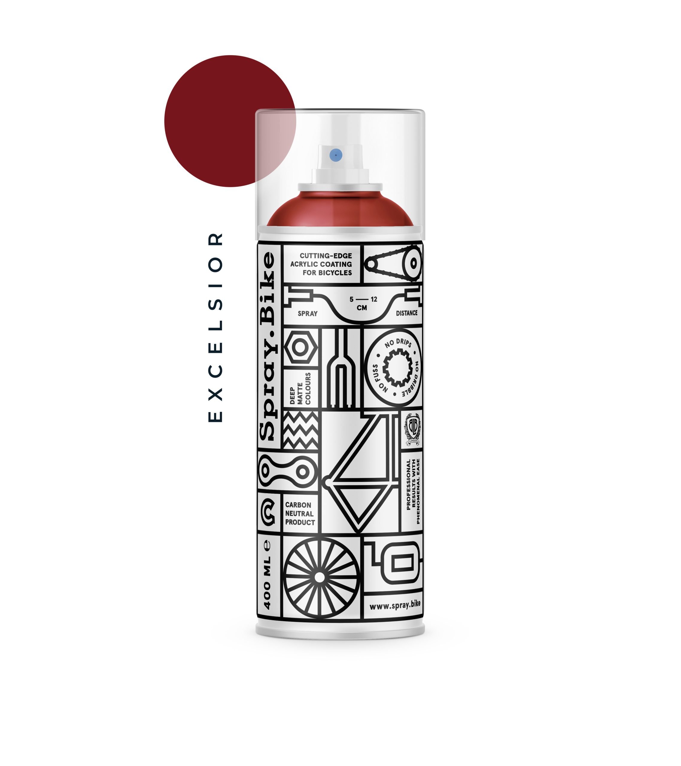 Aerosoolvärv SPRAY.BIKE VINTAGE COLLECTION - EXCELSIOR 400ml