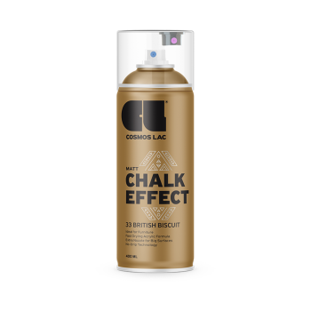 Spray Paint CHALK EFFECT No33 British Biscuit, matt, 400ml